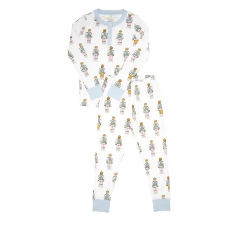 The Beaufort Bonnet Company Christmas Pajamas‎ PJs Nutcracker Soldier Boy Cotton